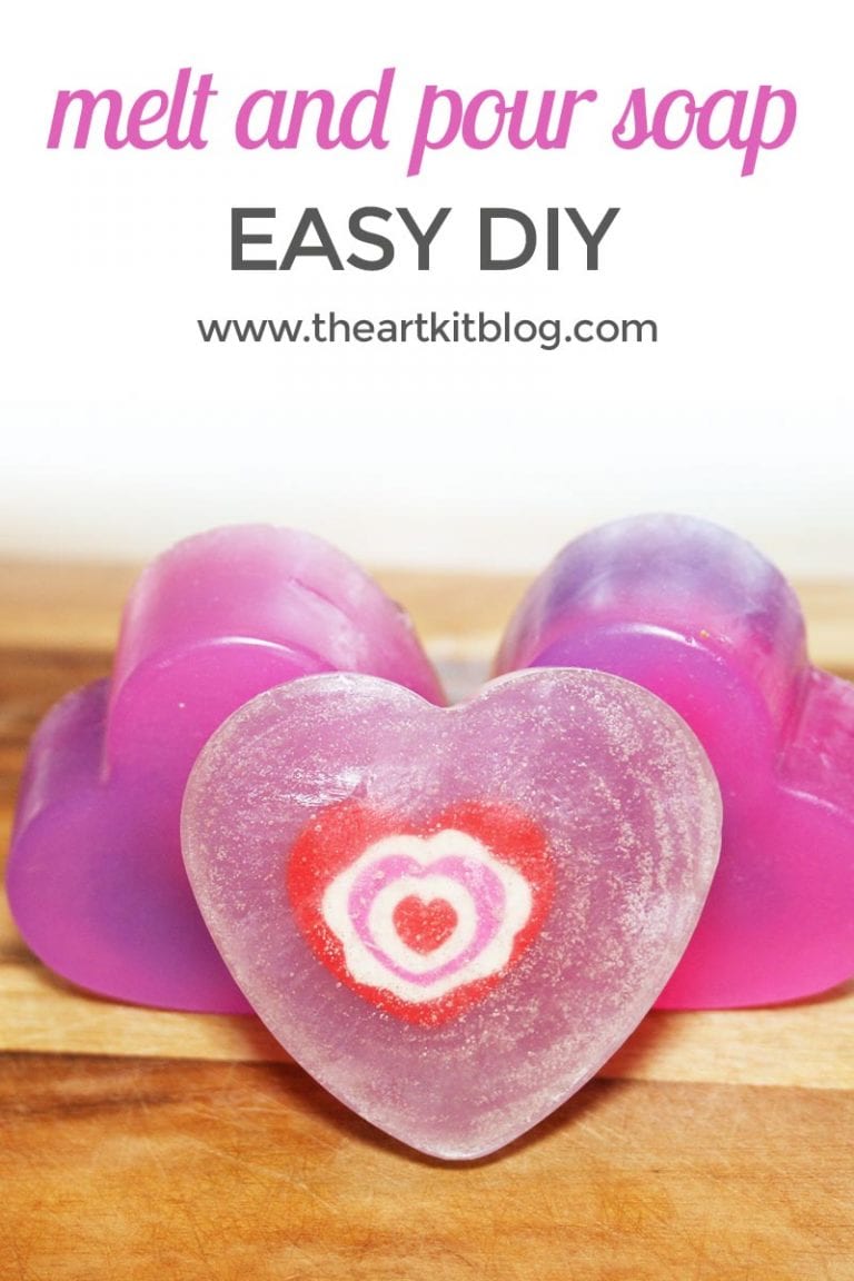 MELT AND POUR SOAP DIY THE ART KIT