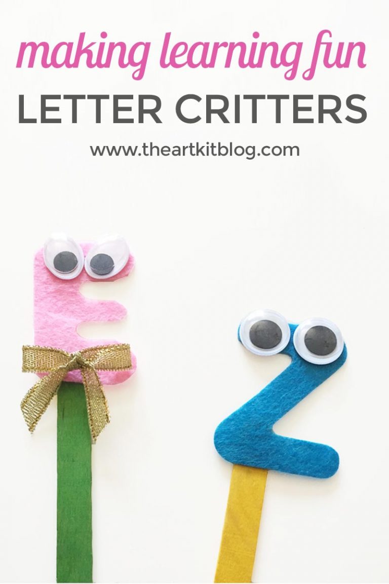 letter critters the art kit