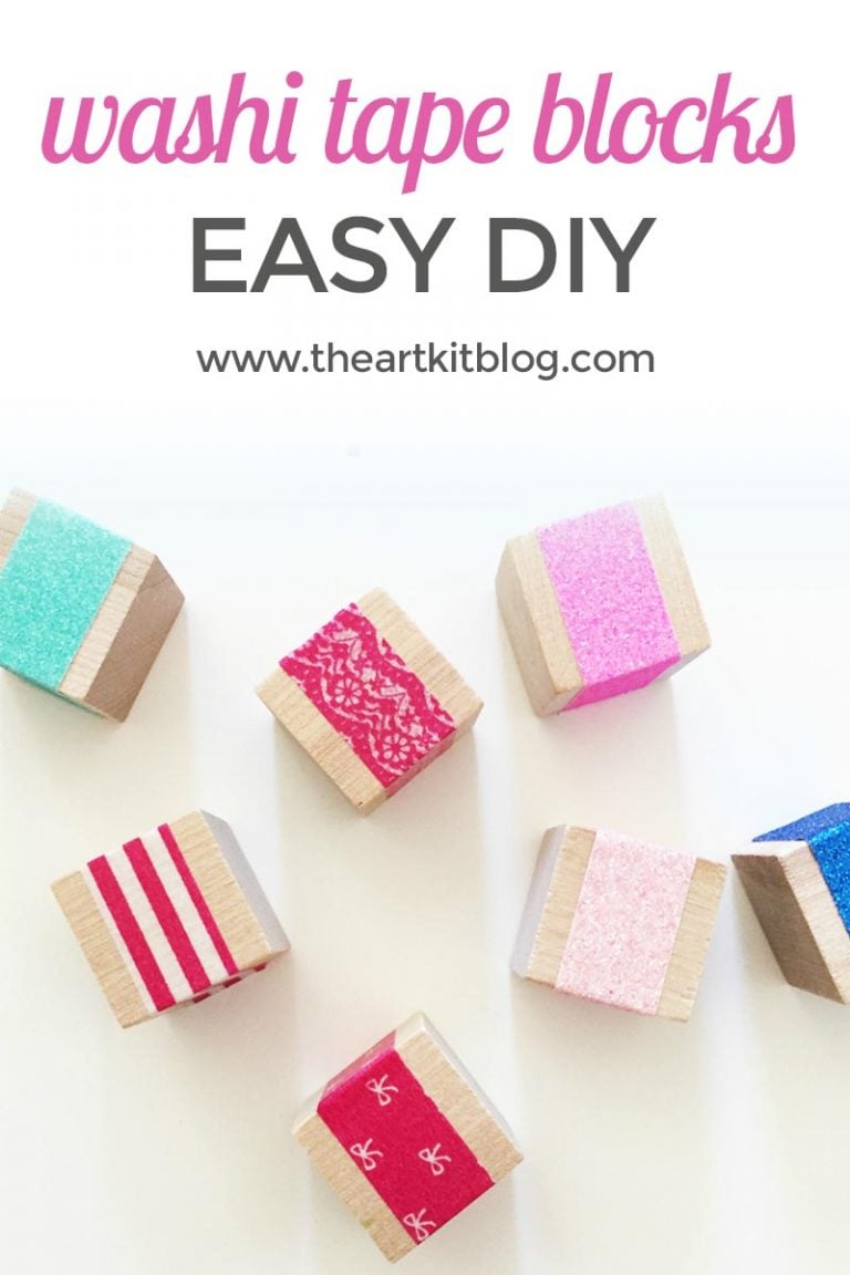 washi tape blocks the art kit