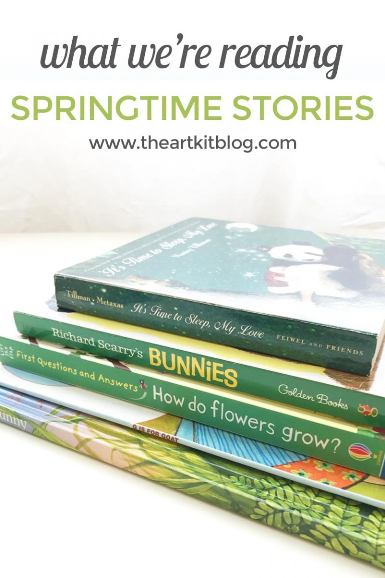 What we're reading this week at @theartkit www.theartkitblog.com - springtime stories