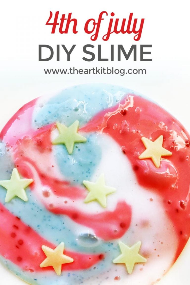 How to Make Patriotic Slime  This patriotic slime is perfect for your 4th of July festivities or any patriotic holiday, really. Whether you are having a party and are looking for a fun activity to keep the kids busy, or you are just looking for a fun summertime activity for the kids, this is the perfect sensory activity to keep the kids entertained.