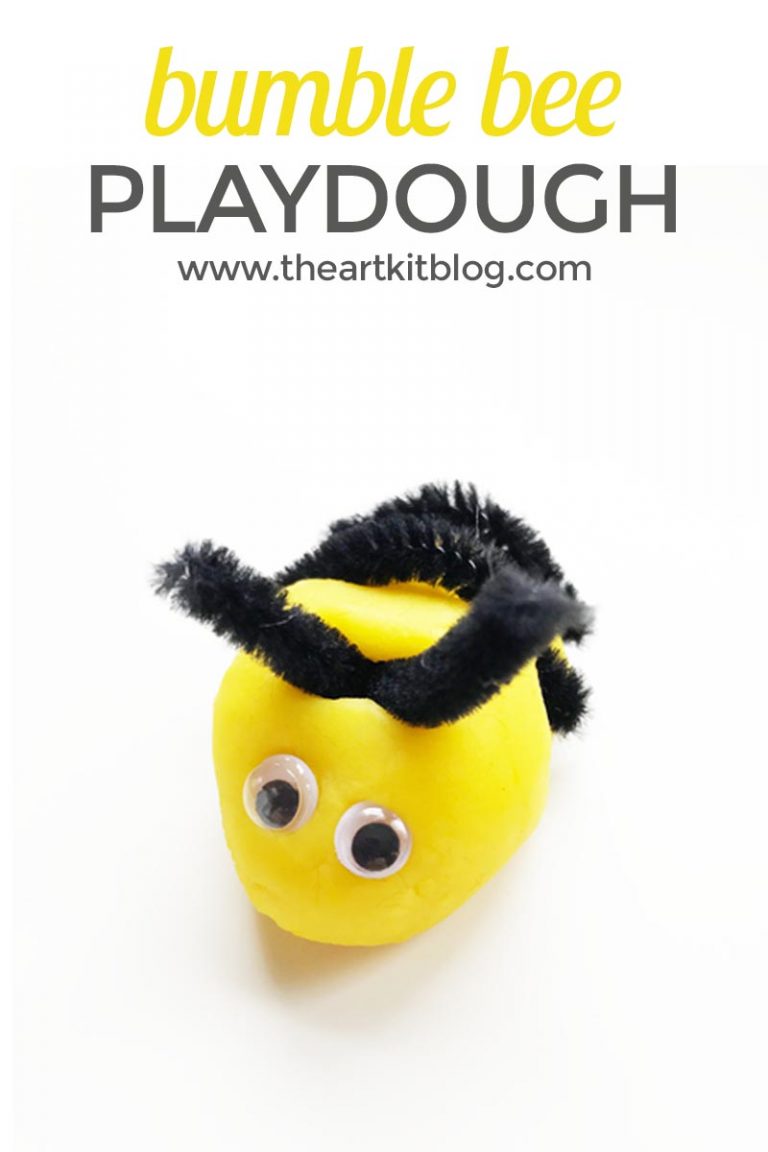 Bumble Bee Playdough Activity for Kids + Our Favorite Bee Book The Art Kit