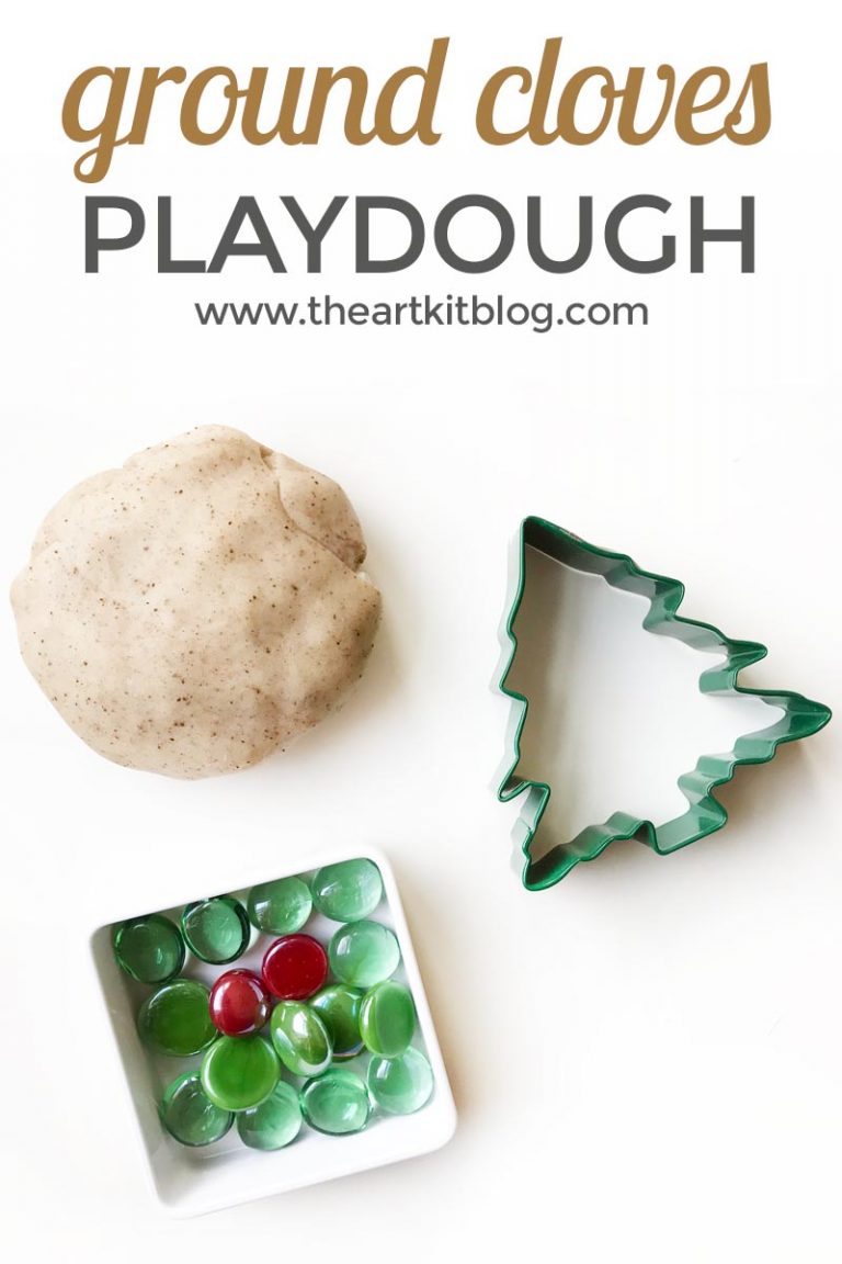 Ground cloves playdough recipe natural homemade playdough the art kit