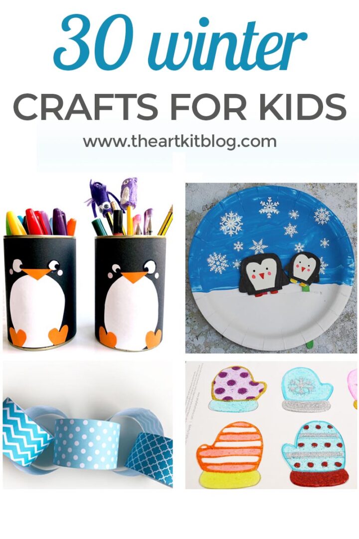 30 Winter Crafts for Kids - The Art Kit