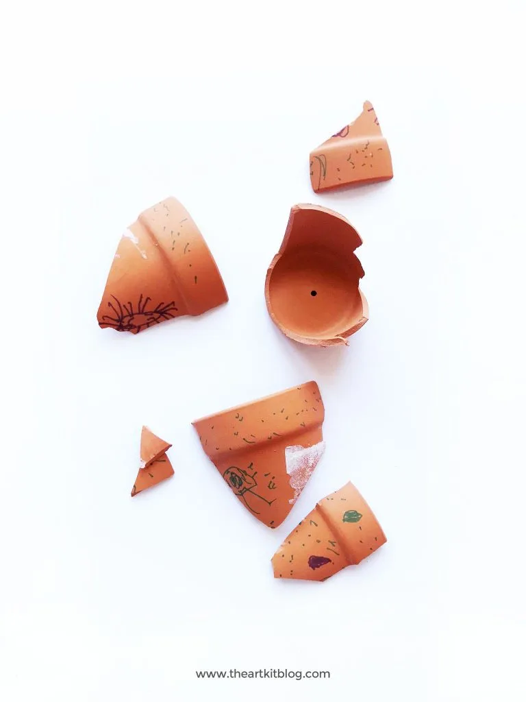 diy archaeological excavation for kids