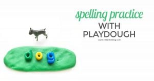 spelling-practice-with-playdough-the-art-kit-letter-practice-pinterest