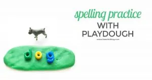 spelling-practice-with-playdough-the-art-kit-letter-practice-pinterest