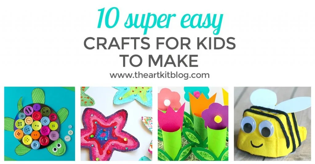 EASY CRAFTS FOR KIDS to make facebook