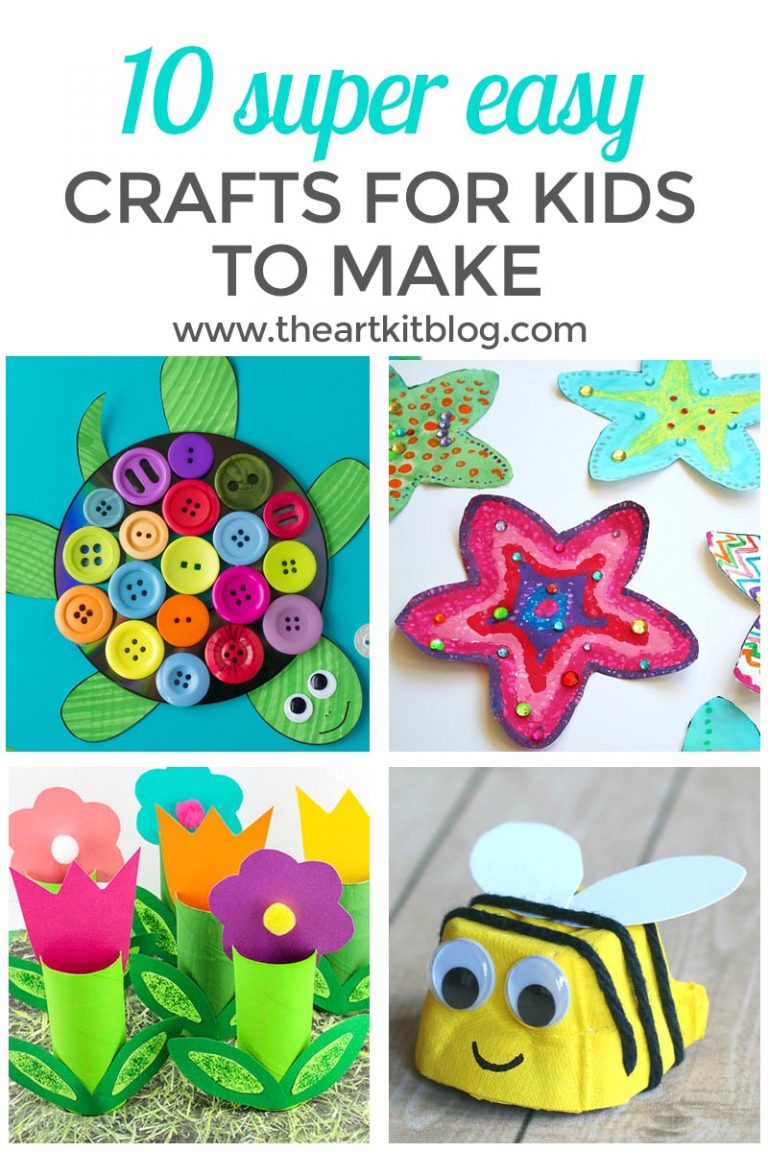 EASY CRAFTS FOR KIDS to make pinterest