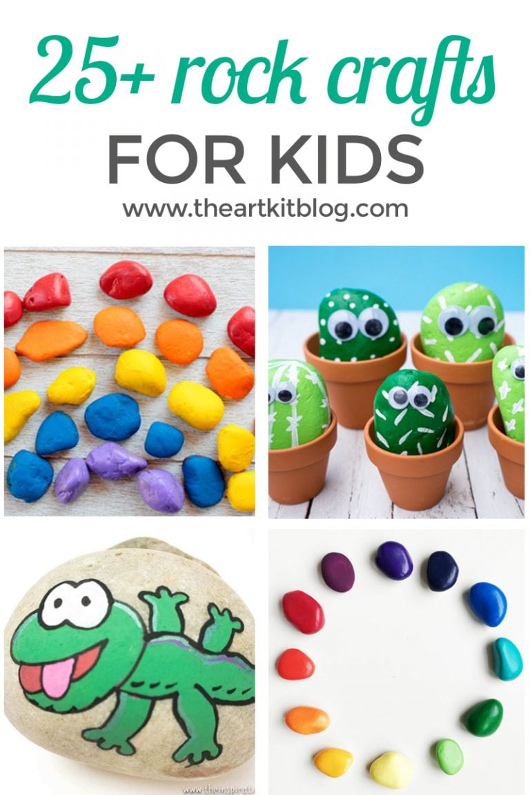 ROCK PAINTING IDEAS for kids facebook
