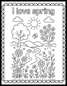 i-love-spring-coloring-page-the-art-kit copy