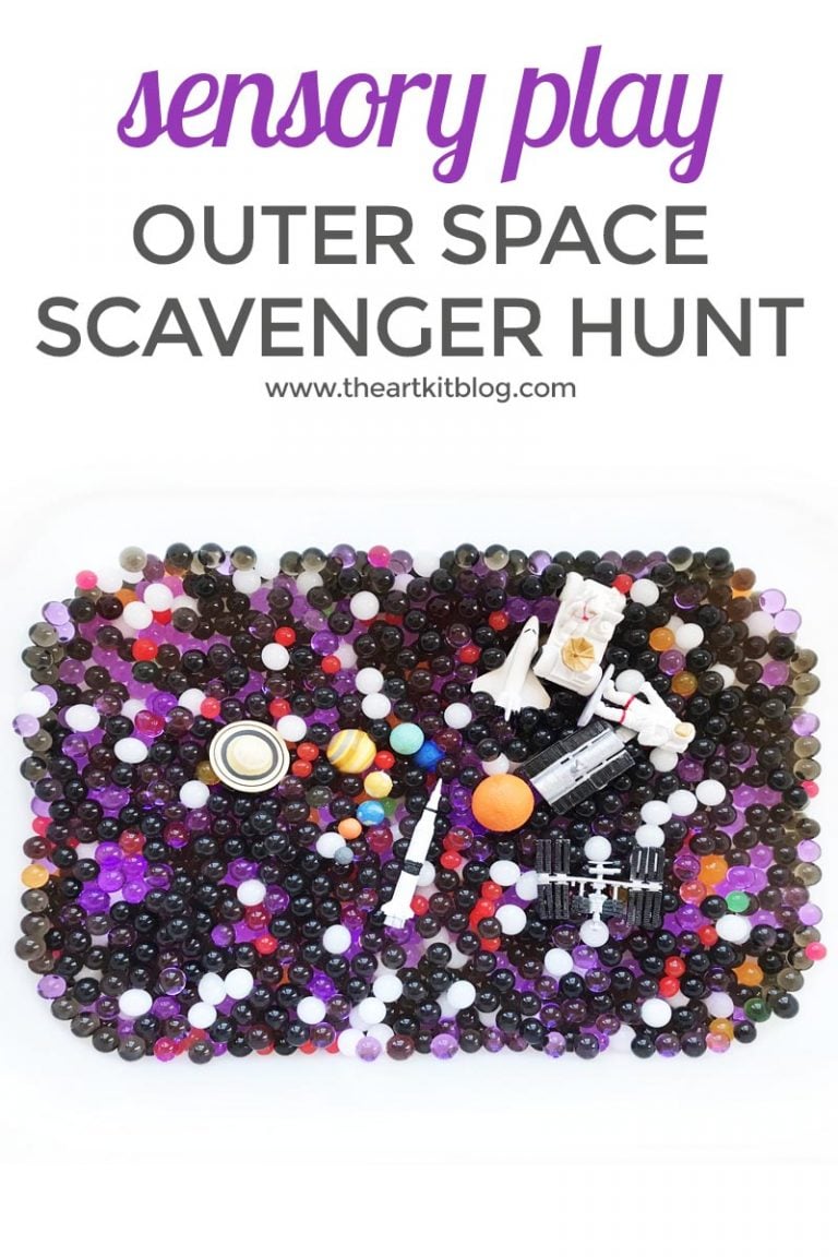 outer space scavenger hunt with water beads and toobs sensory play with water beads facebook