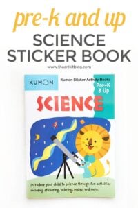 science sticker book review KUMON pinterest pre k kindergarten