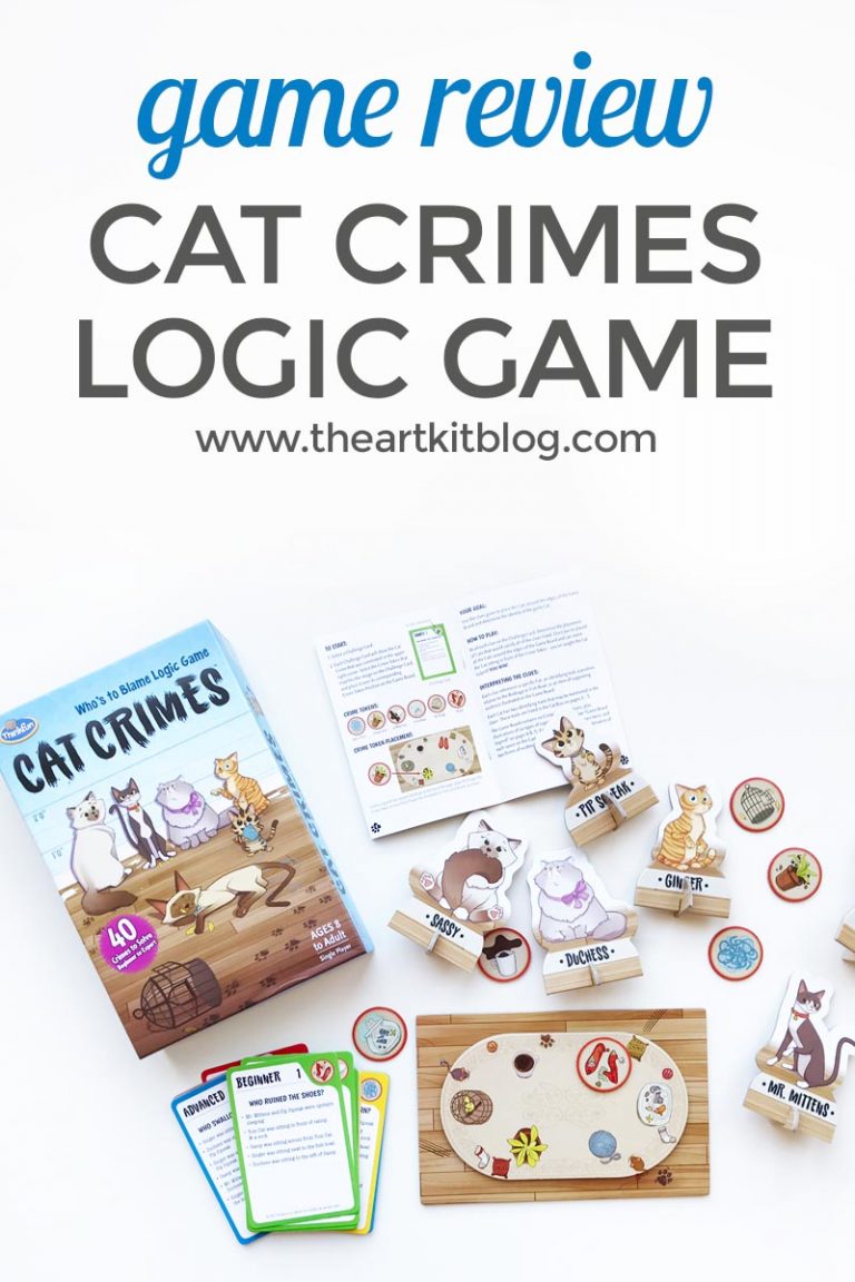 Image of Cat Crimes Logic Game by ThinkFun
