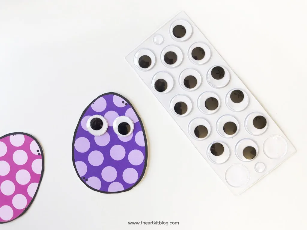 Easter Egg Cuties - Egg Paper Craft {With Free Printable Templates} - The  Art Kit