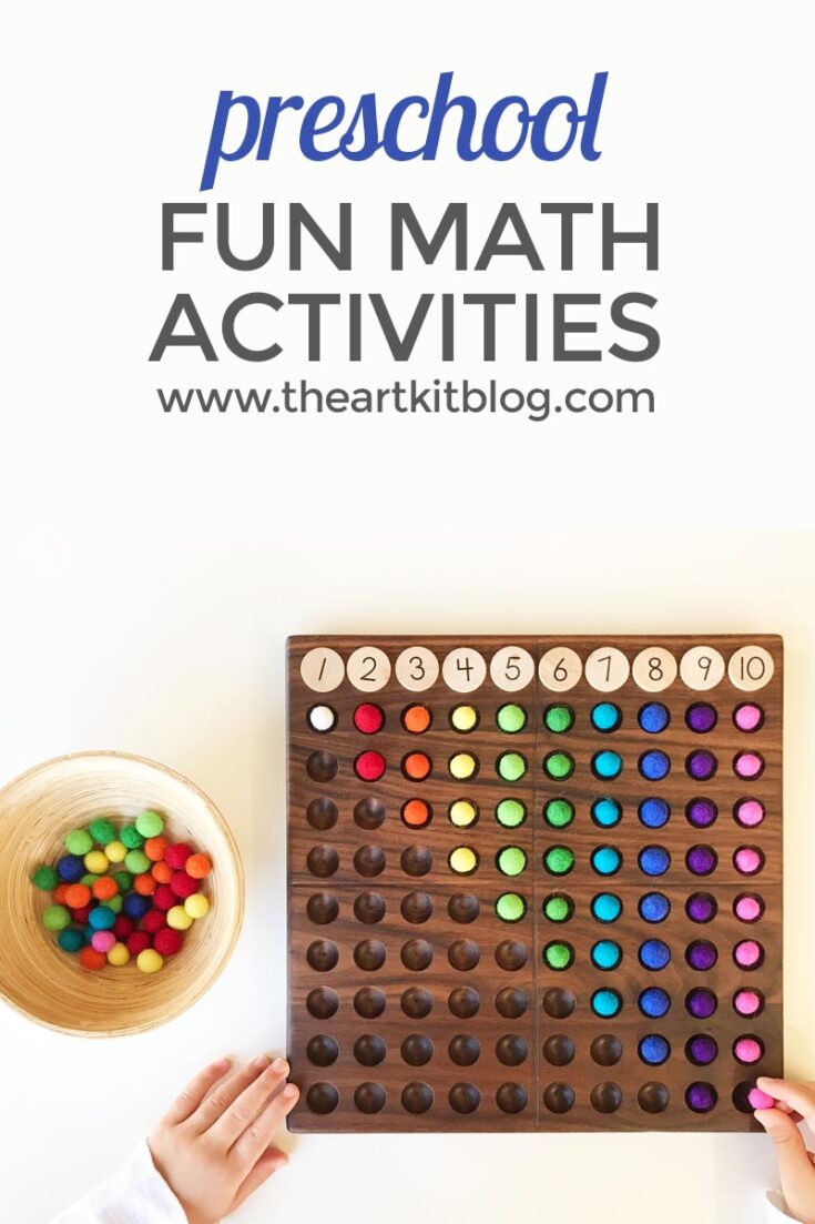 Fun Math Activities for Preschoolers and Beyond - The Art Kit