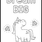 Cute as a Bow Unicorn Coloring Page (FREEBIE!) - The Art Kit