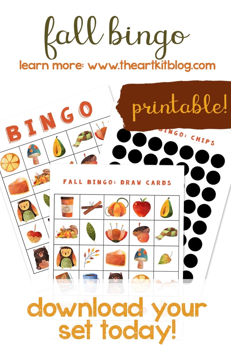 Printable Fall Bingo Cards printable-fall-bingo-cards
