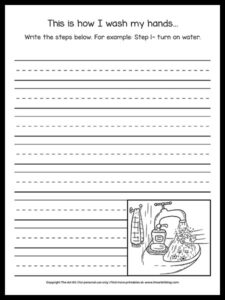 Hand Washing Printable: A Fun How-to Worksheet (Free Download!) - The ...