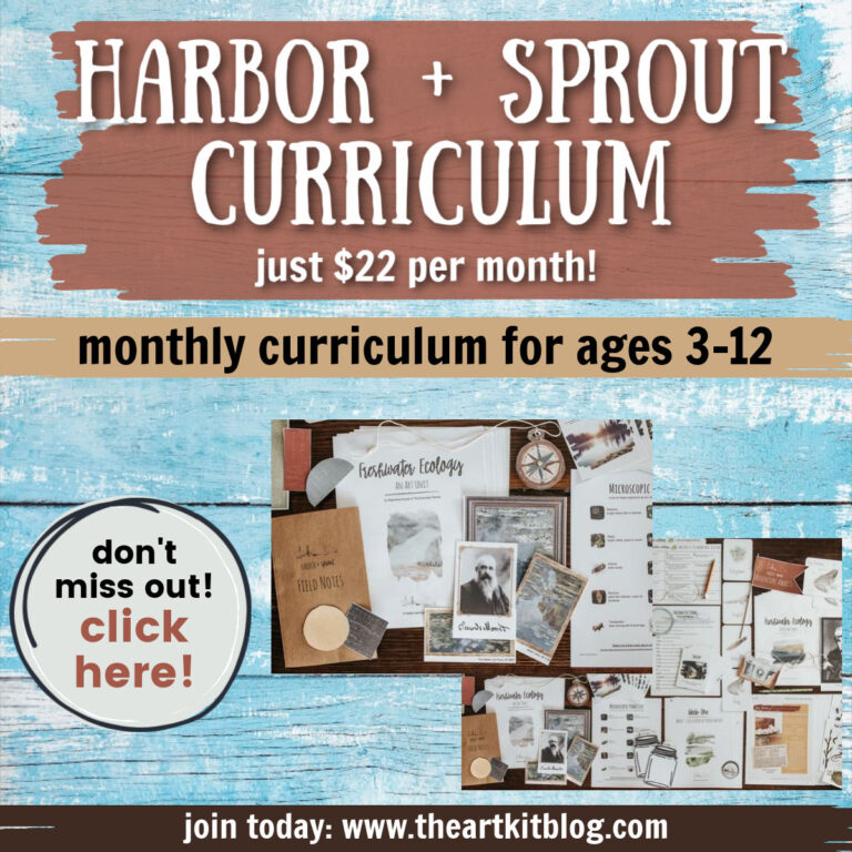 harbor and sprout monthly curriculum family style nature