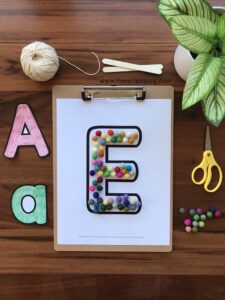 Free Printable Upper and Lower Case Alphabet Templates - The Art Kit