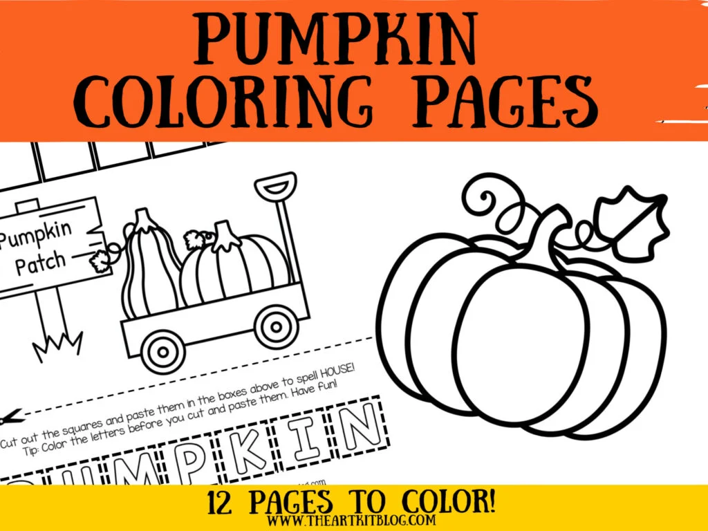 pumpkin coloring pages