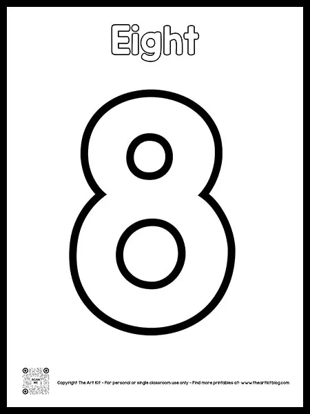 Number 12 Coloring Page FREE Printable - The Art Kit