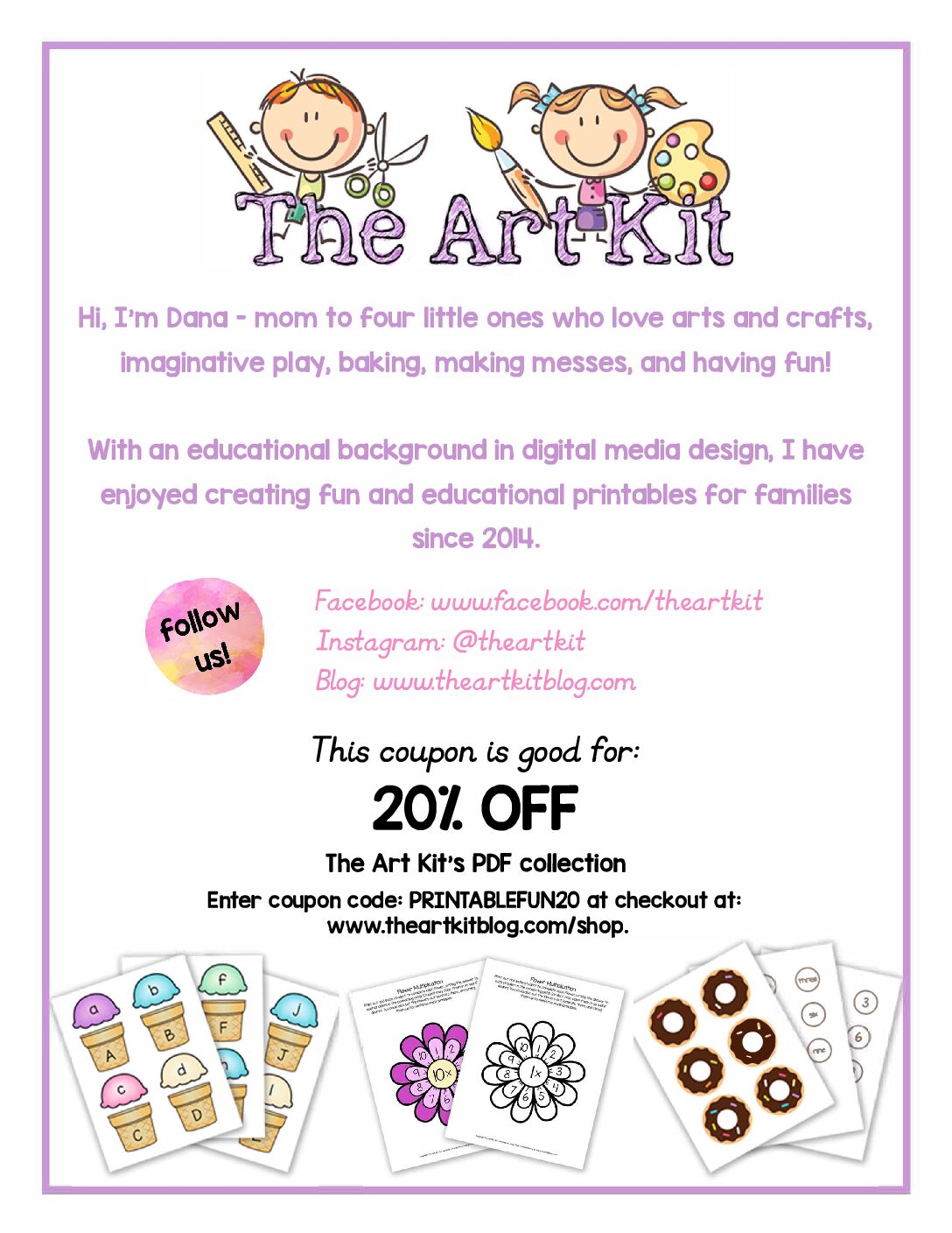 printable bookmarks the art kit - The Art Kit