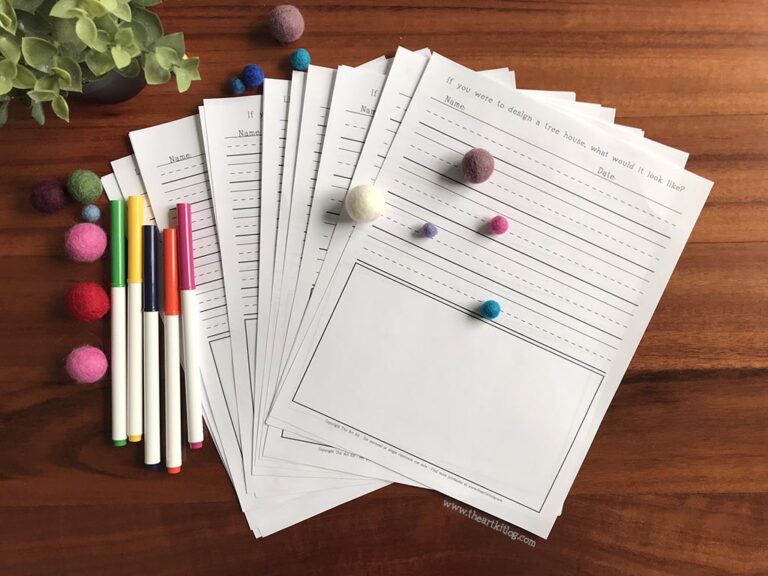 April Creative Writing Prompts {FREE PRINTABLE!}