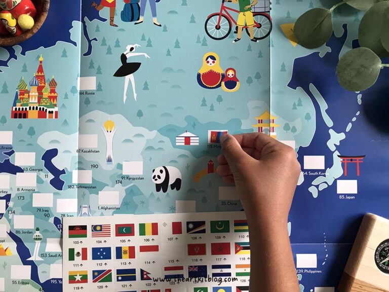 Flags of the World Sticker Poster by Poppik: Timberdoodle Product ...