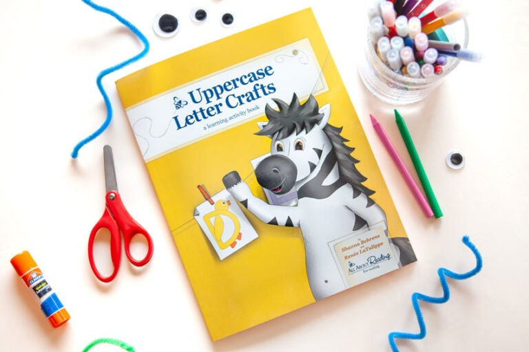 uppercase letter crafts all about reading