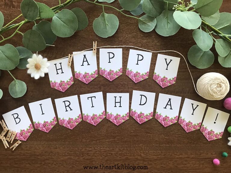 Mini Happy Birthday Cards - FREE Printable Coloring Pages! - The Art Kit