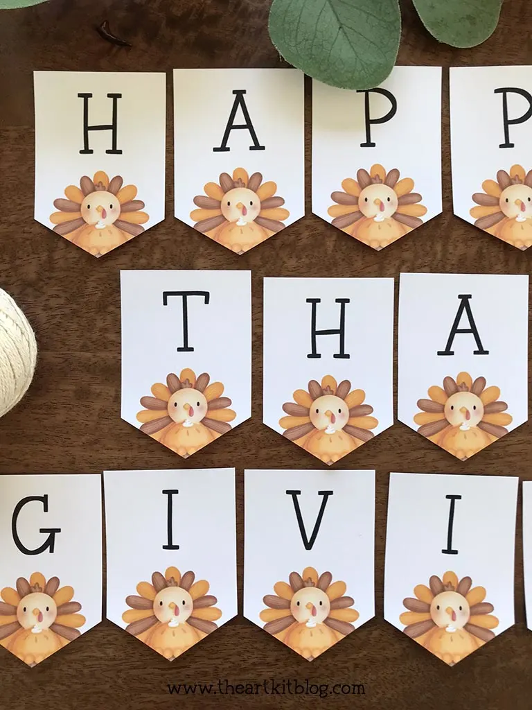 Free Thanksgiving Banner Printable | Gerald Printable