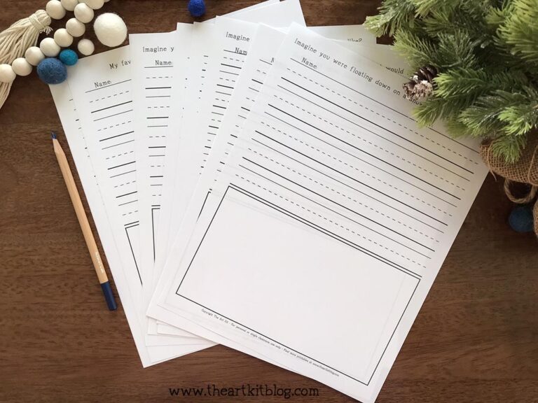 winter creative writing prompts the art kit 7