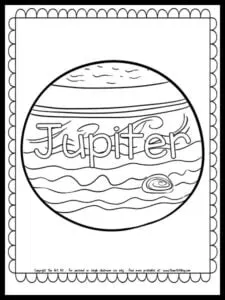 jupiter solar system coloring pages_the art kit copy