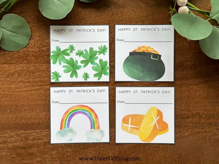 happy st patricks day mini cards_the art kit 1
