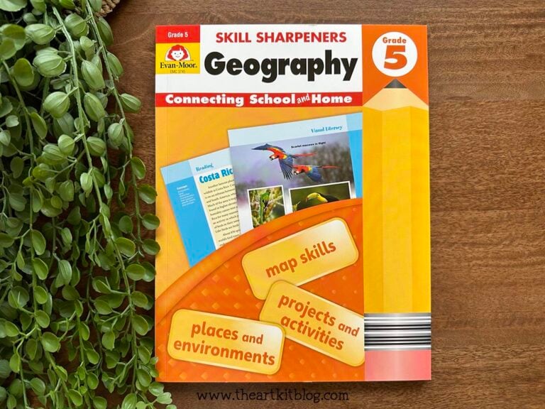 evan moor skill sharpeners geography 5 the art kit 11