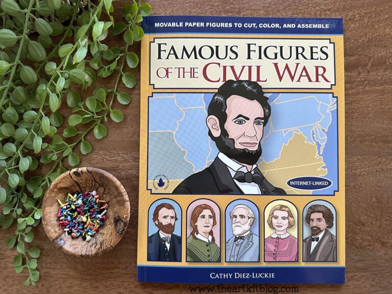 famous figures of the civil war paper dolls review timberdoodle the art kit 12