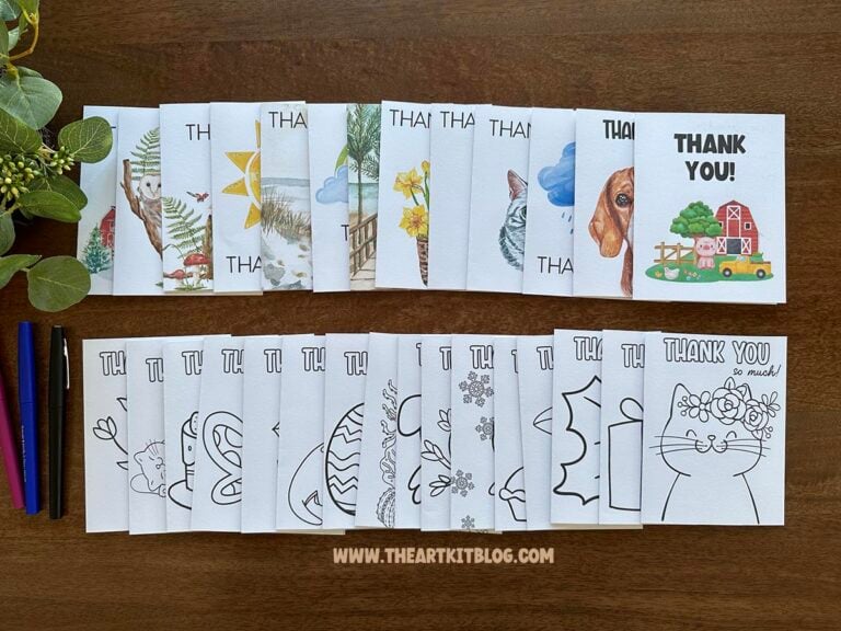 Teaching Kids the Art of Gratitude: How to Write a Heartfelt Thank You Card + FREE Printable Thank You Cards!