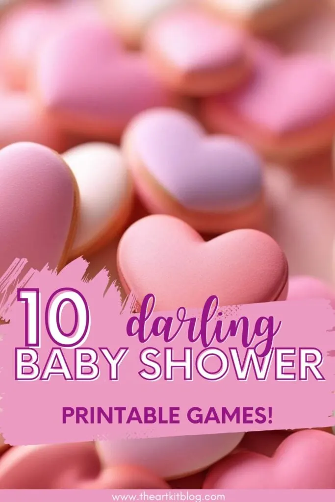 Printable Baby Shower Games - The Art Kit