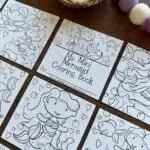 mini mermaid coloring pages printable book kids the art kit 6