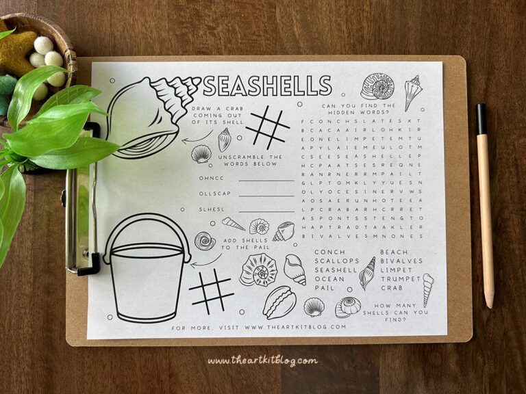 seashell-activity-placemat-printable_the-art-kit