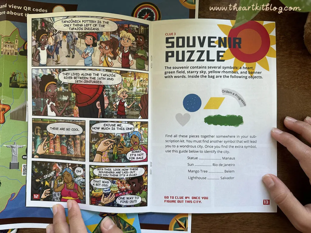 landmark kids subscription review coupon code_the art kit 3