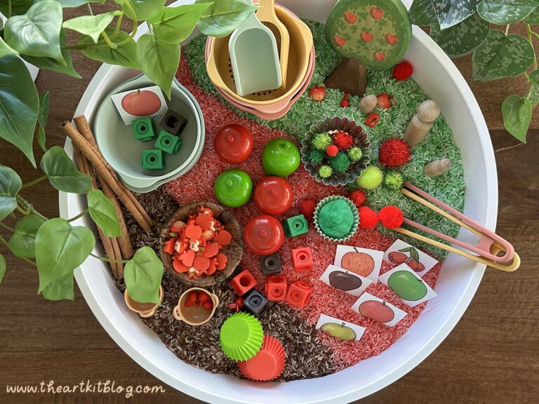 how to make a sensory bin for kids