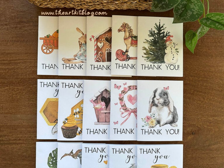 thank you cards greeting cards pdf