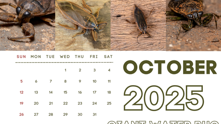 Limited Time FREEBIE: 2025 Insect of the Month Wall Calendars - The Art Kit