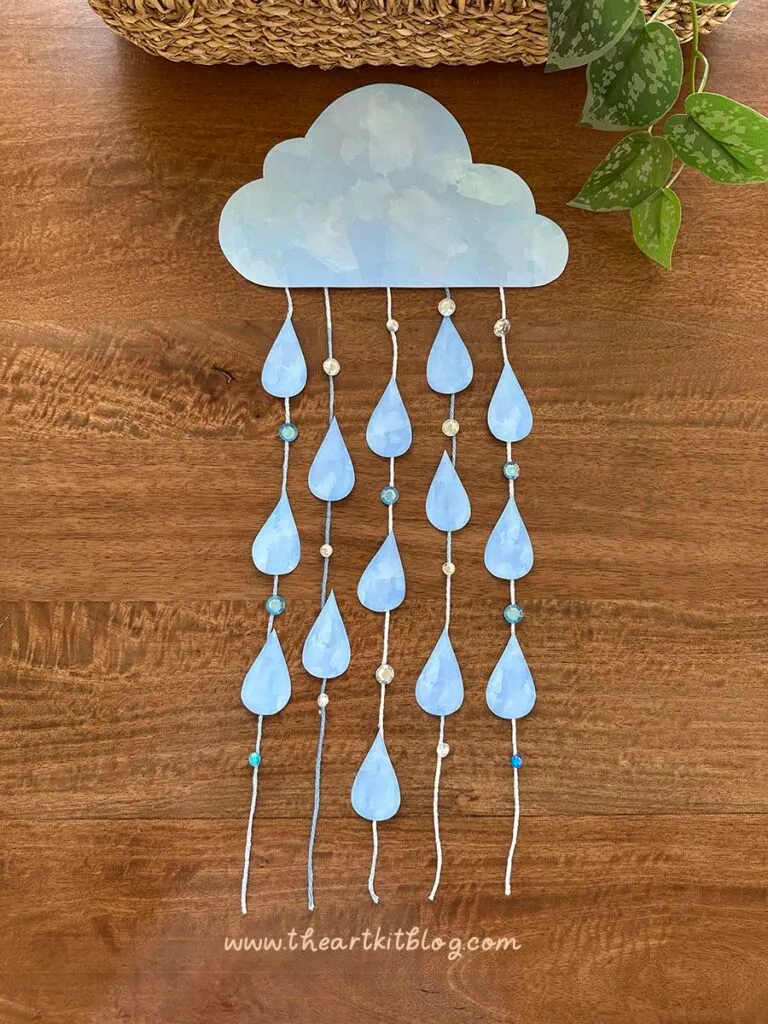 Raindrop-craft-printable