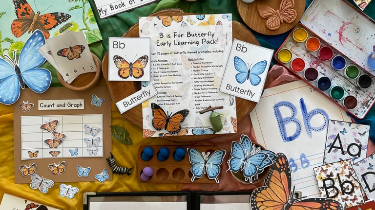 Limited Time Freebie: B is for Butterfly Learning