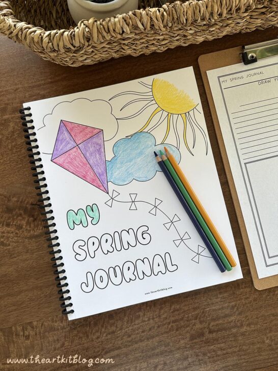 No Spring Journal my spring journal printable_the art kit 1 - The Art Kit