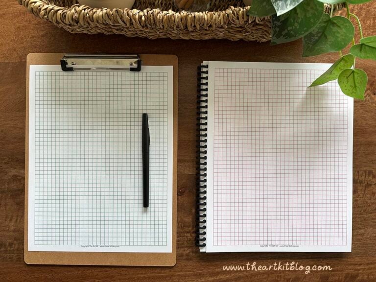 printable-graph-paper-math-colorful-quarter-inch